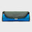 Ironing board cover in canteen green, rolled up, showing a 'bored' woven branding label.